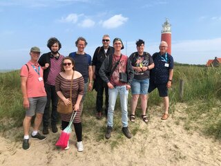 Texel - Groepsfoto - AutiTravel begeleide vakanties voor mensen met autisme