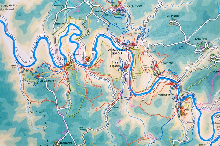 Ontdek de Ardennen - kaart omgeving - Autitravel - begeleide vakanties voor mensen met Autisme