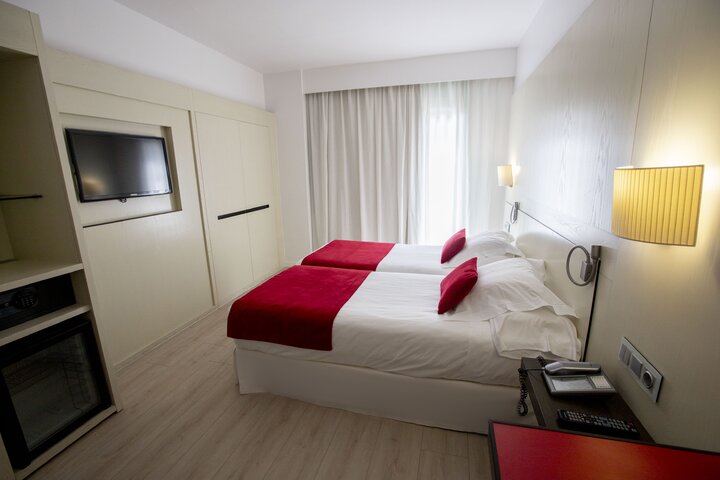 Buitenhof Reizen - begeleide groepsreizen voor mensen met autisme  â Barcelona - hotelkamer