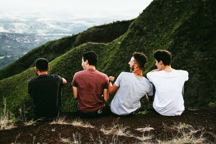 Madeira - Mannen op berg