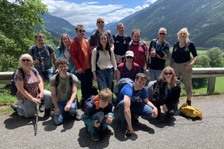 Auti Travel - Katschberg - begeleide vakanties voor mensen met autisme - Groepsfoto natuur