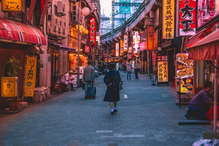 Buitenhof Reizen - Japan - begeleide vakanties voor mensen met een beperking - Straatbeeld