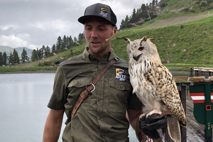 Auti Travel - Kirchberg in Tirol - begeleide vakanties voor mensen met autisme - Roofvogelshow